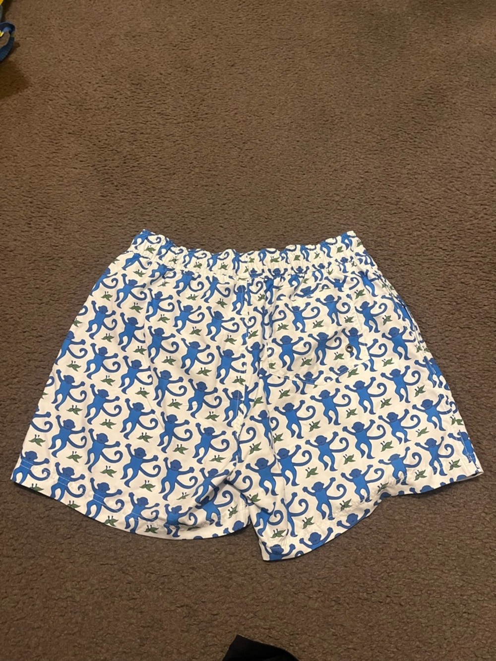 Roller Rabbit Monkey Swim Trunks - Picture 5 of 8
